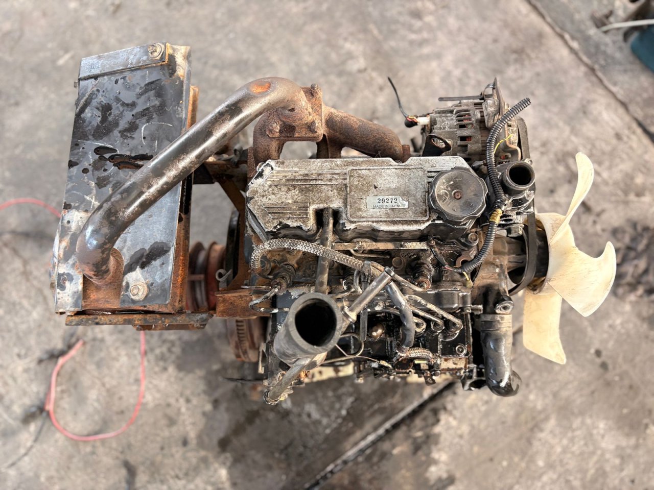MOTOR ESTACIONARIO MITSUBISHI S3L-29272G7
